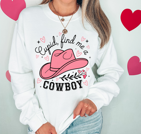 Cupid Find Me A Cowboy Pink Cowboy Hat