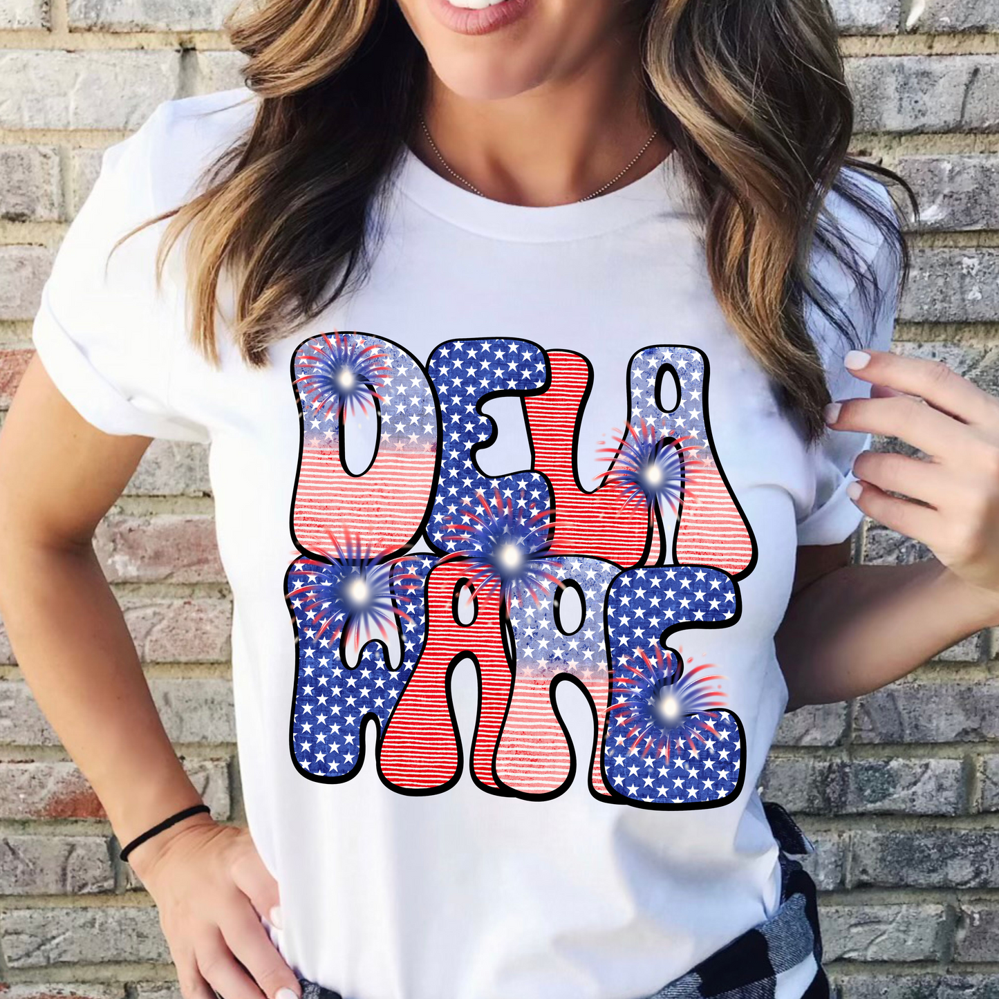 Delaware ( Red, White, and Blue)