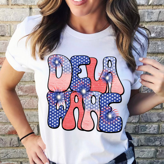Delaware ( Red, White, and Blue)