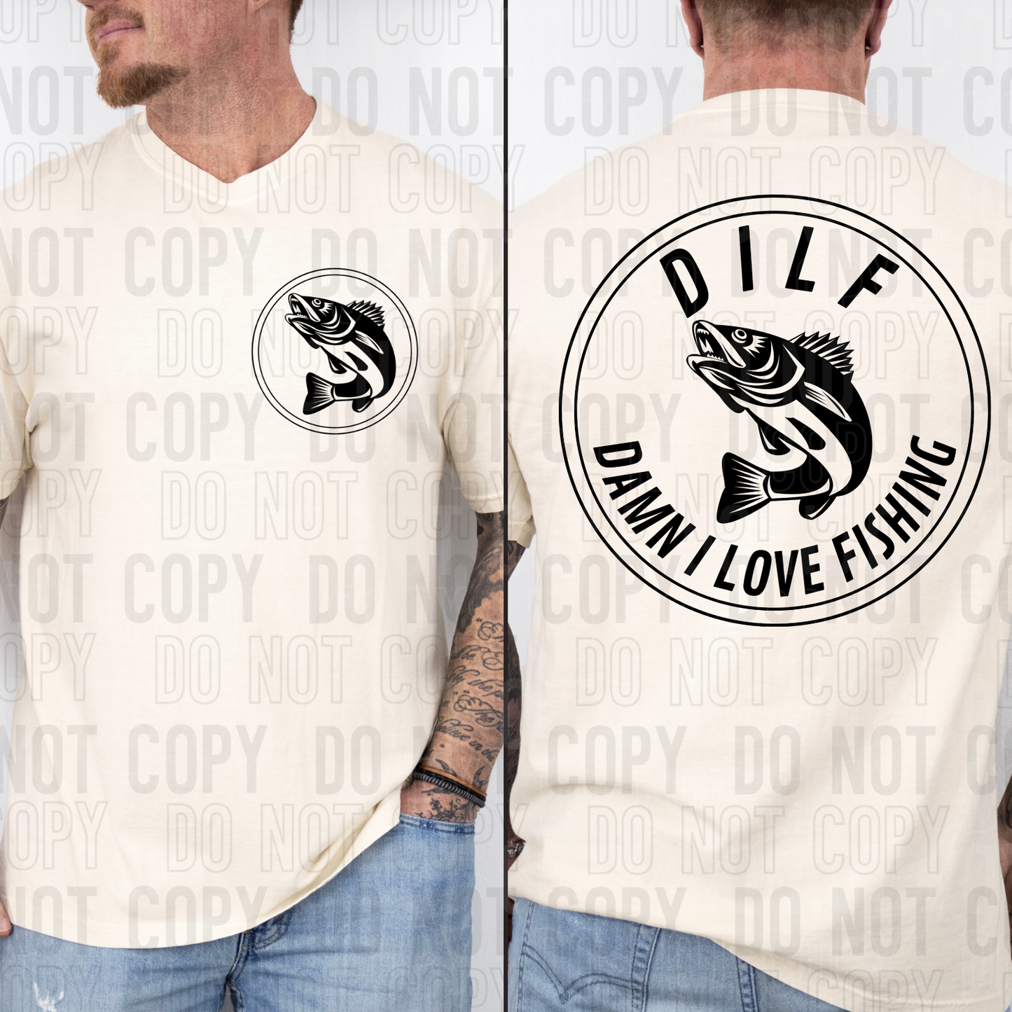 DILF (damn I love fishing) (back)