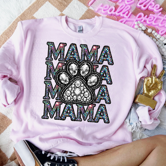 Dog Mama Sequined