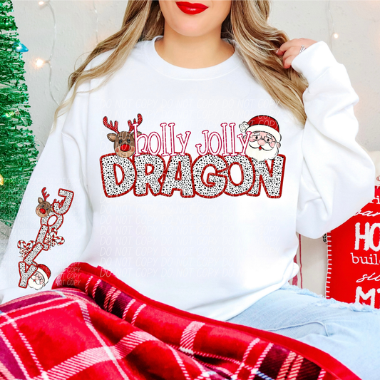 Holly Jolly Dragon