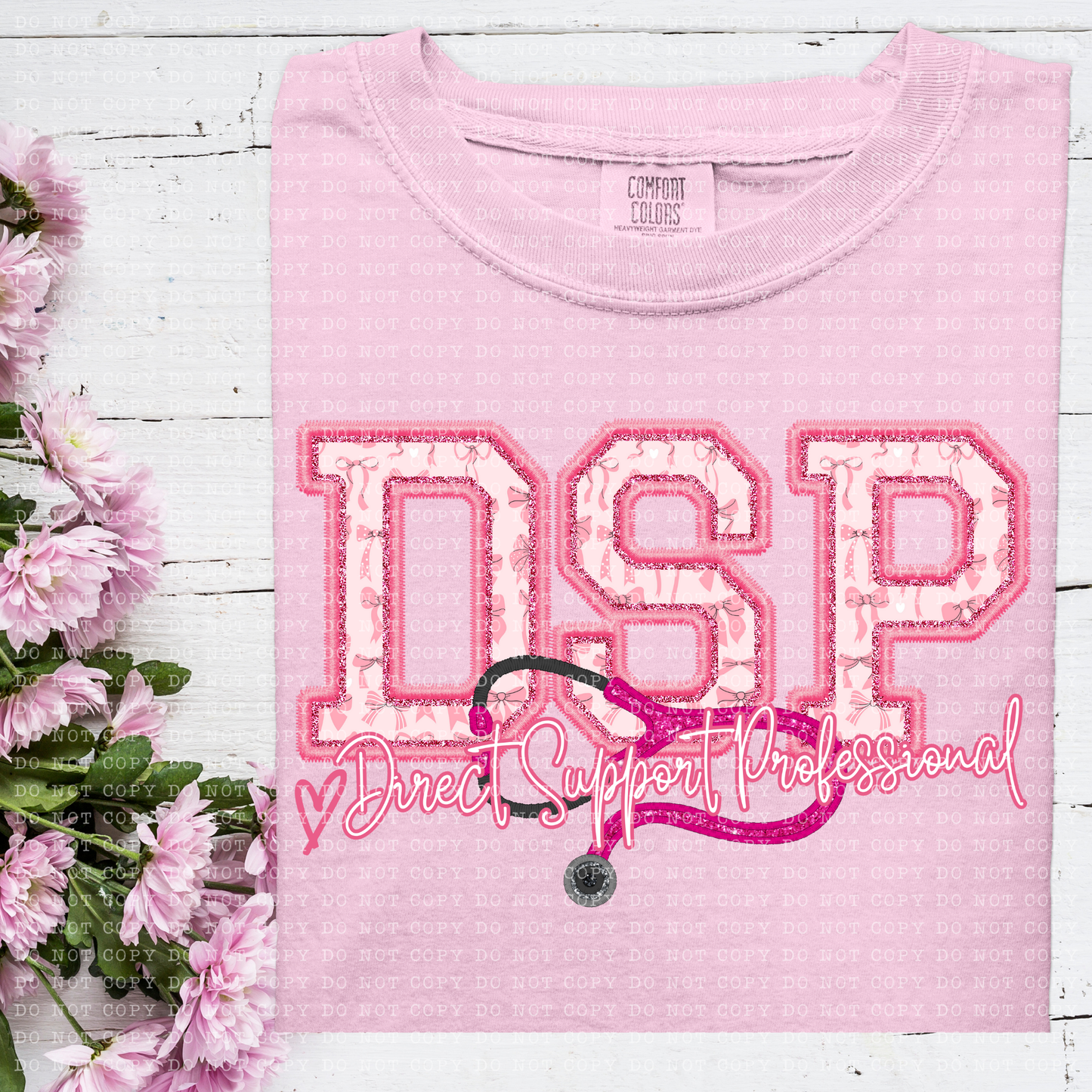 Pink Coquette Direct Support Professional