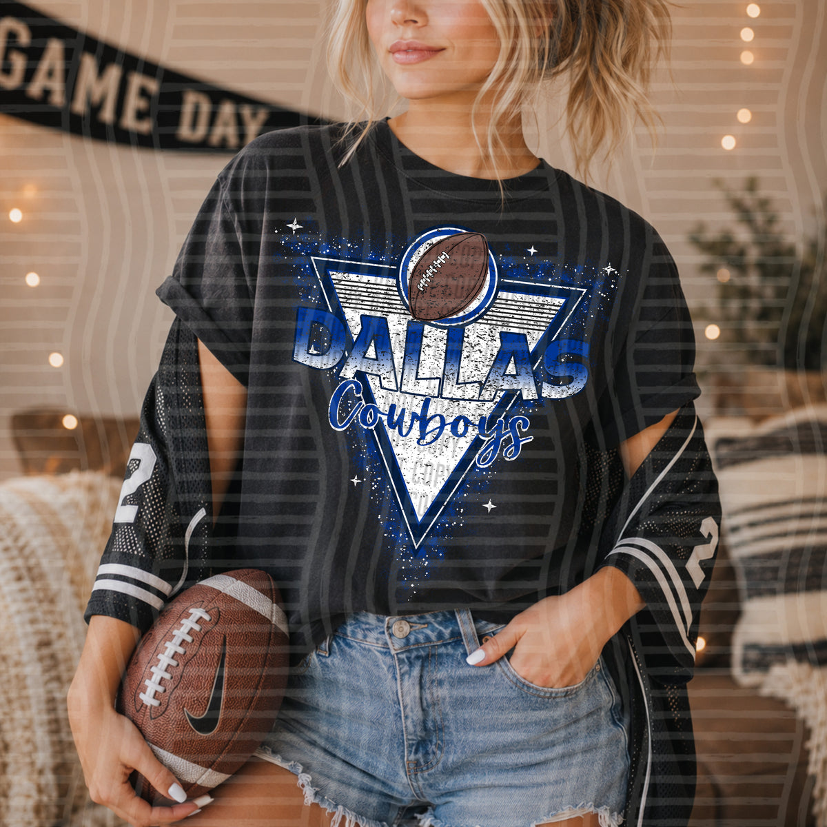 NFL Triangle Badge - Dallas Cowboys