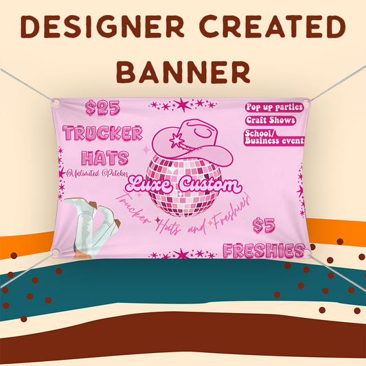 Designer created  - Banner Design Setup fee