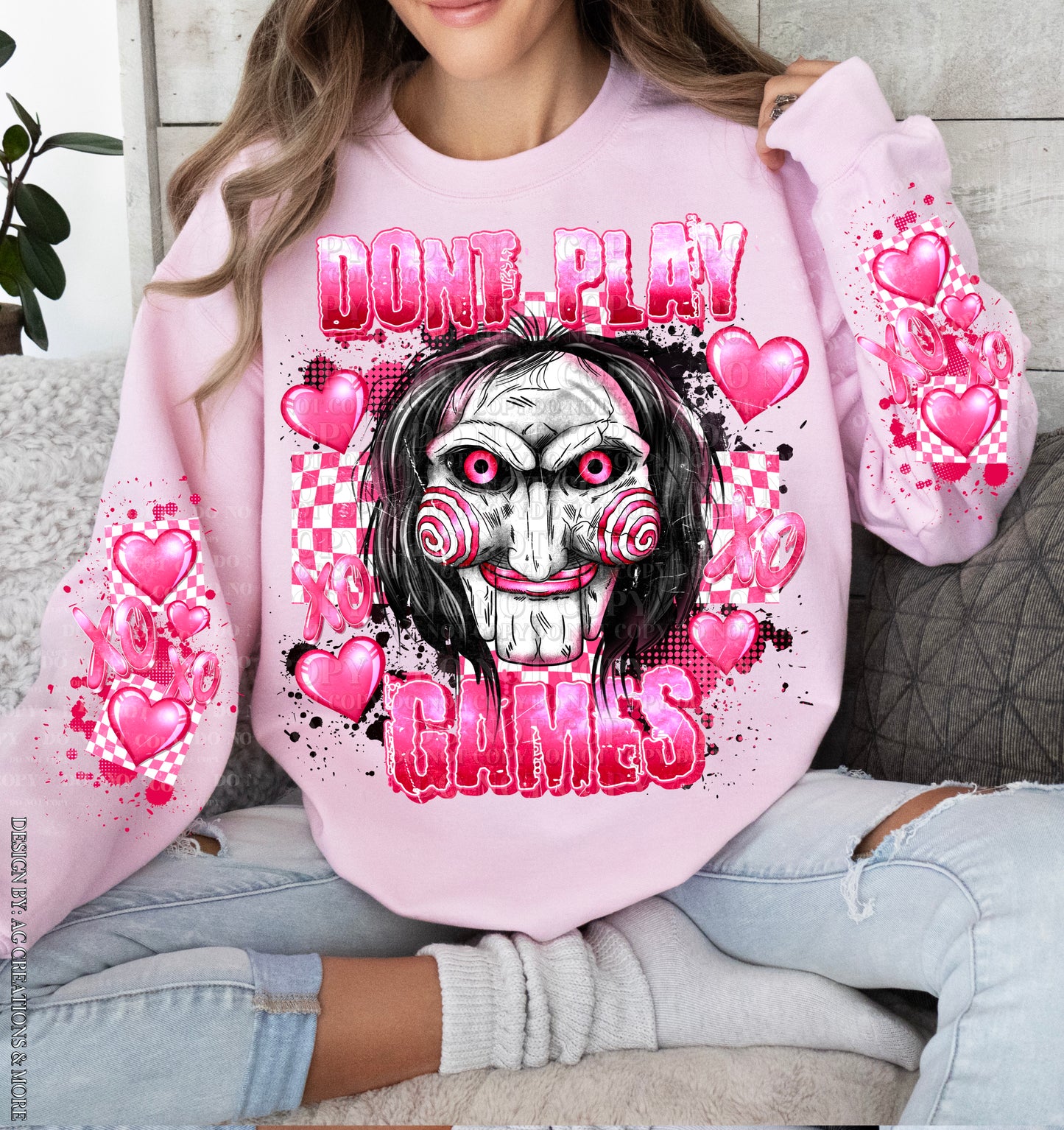 Don't Play Games Jigsaw CHEST - CHEST