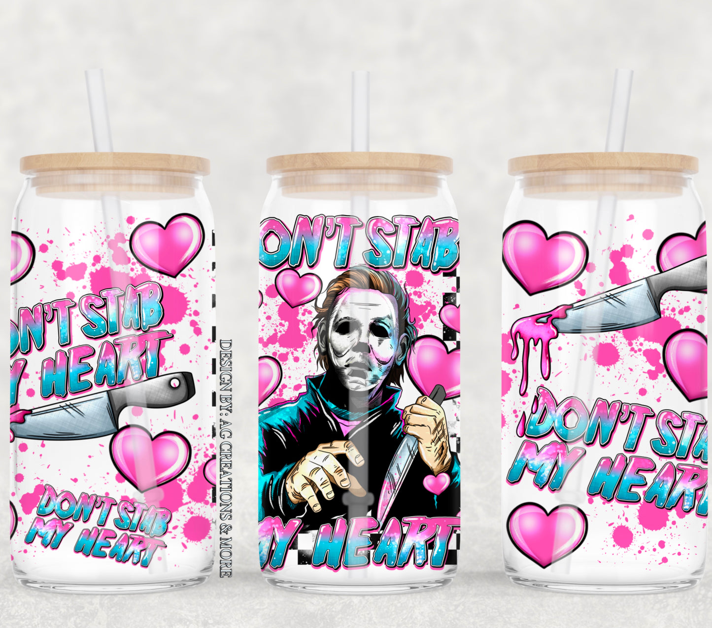 Dont stab my heart - UV Libby Wrap