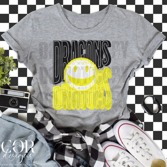 Dragons Yellow Smiley