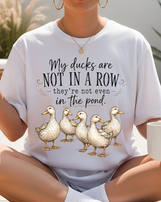 My Ducks Are Not In A Row