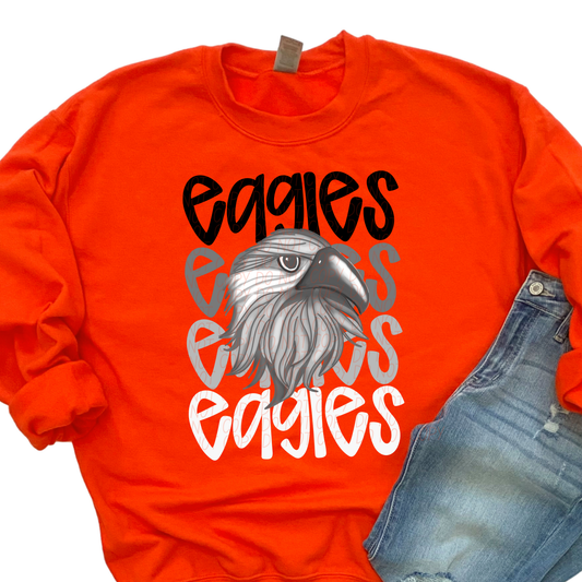 Eagles Faded Stack Turn