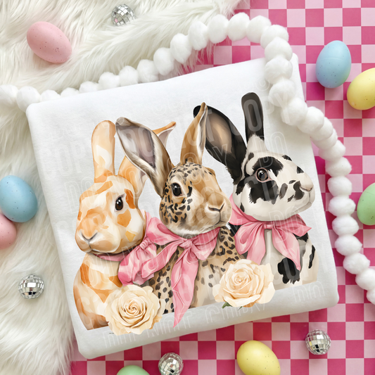 EASTER BUNNIES BOW