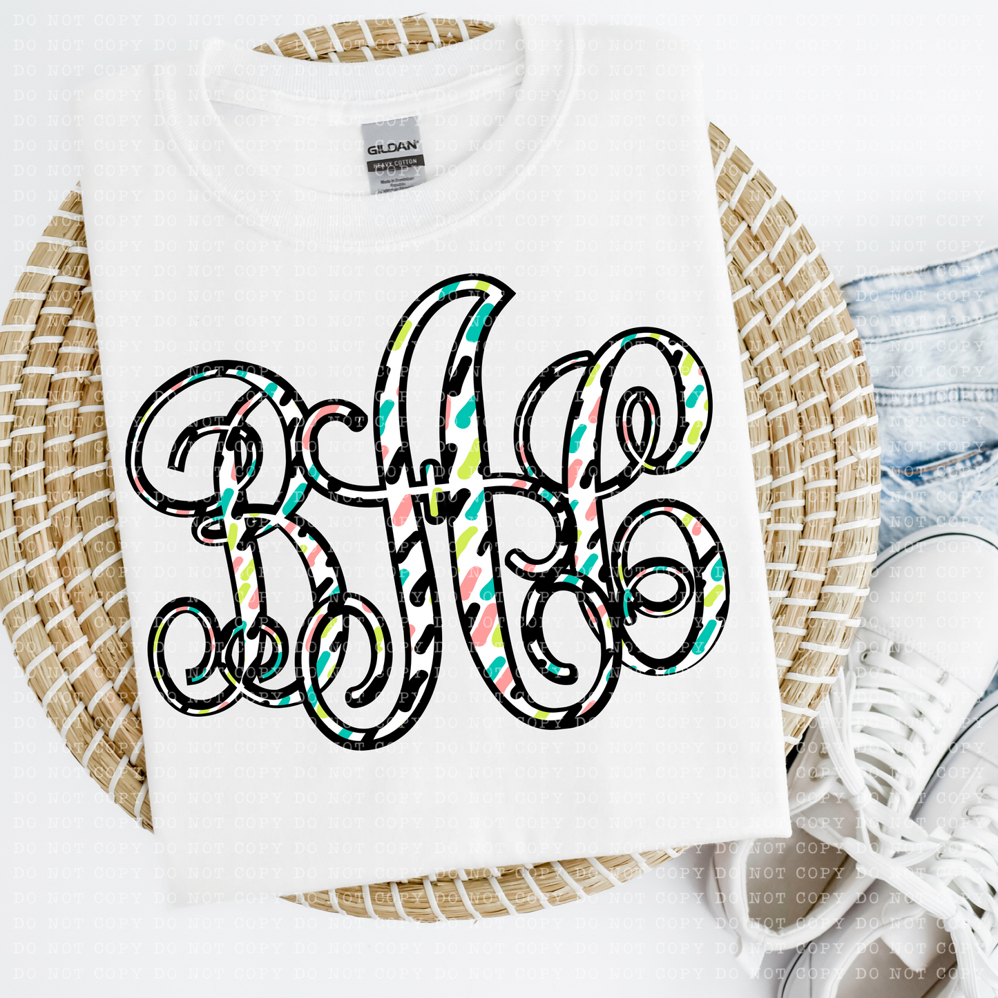 Sprinkled Monogram