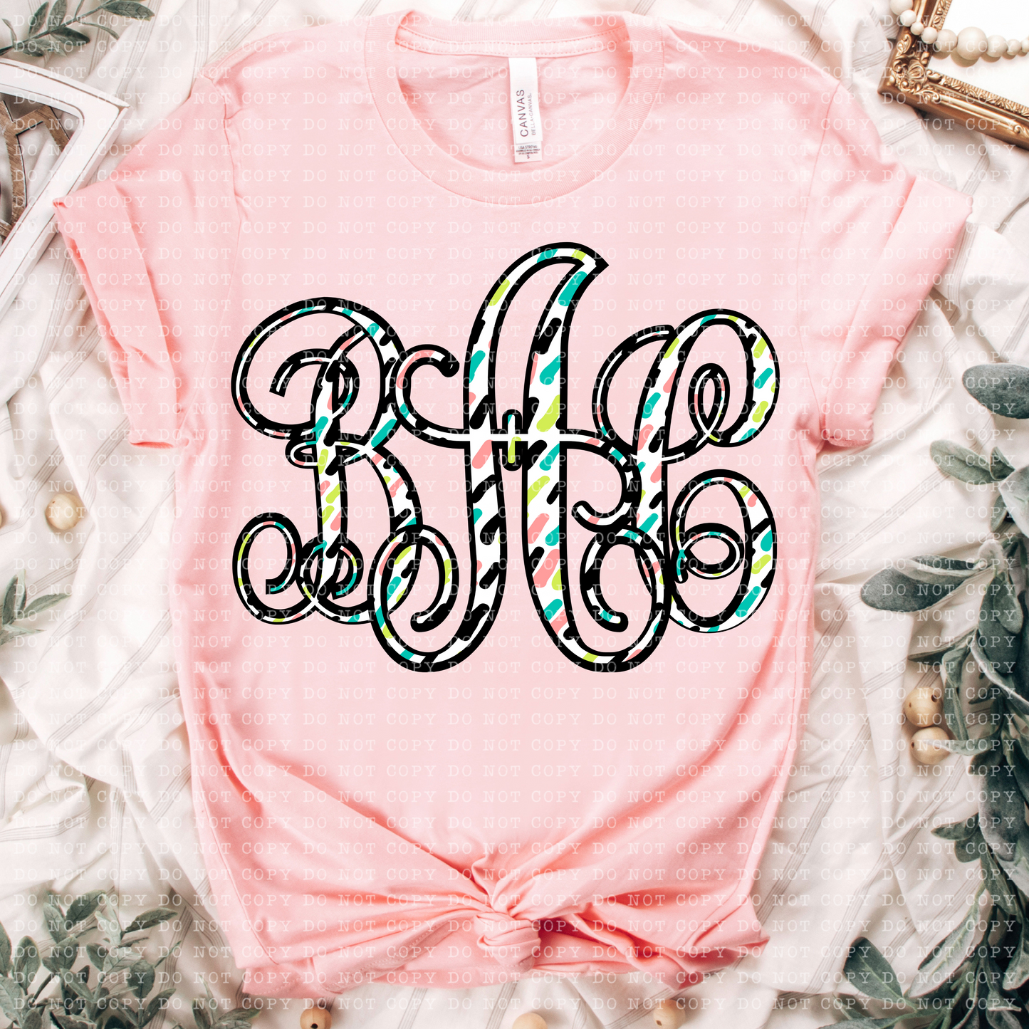 Sprinkled Monogram