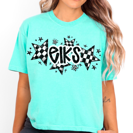 Elks (checkered stars)