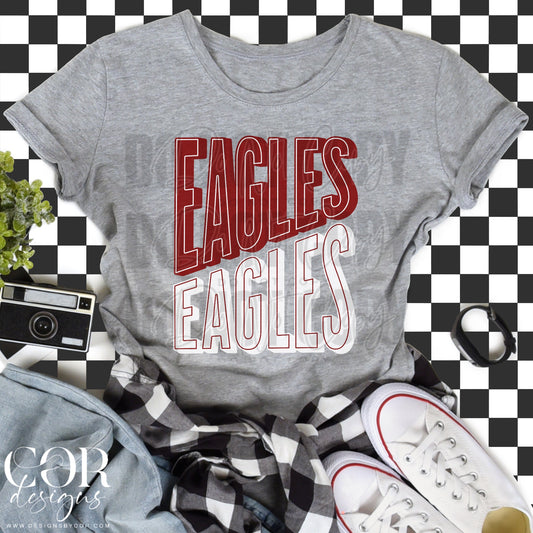 Eagles (maroon/white)