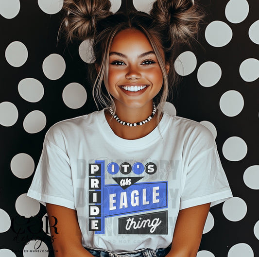 It's an eagle thing (blue/black)