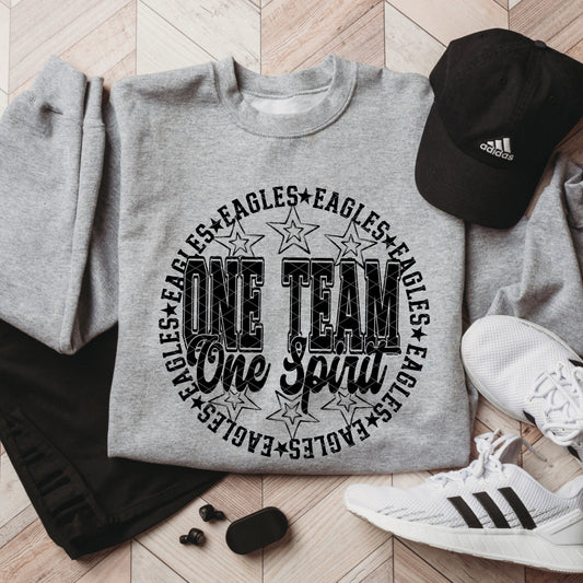 ONE TEAM ONE SPIRIT EAGLES
