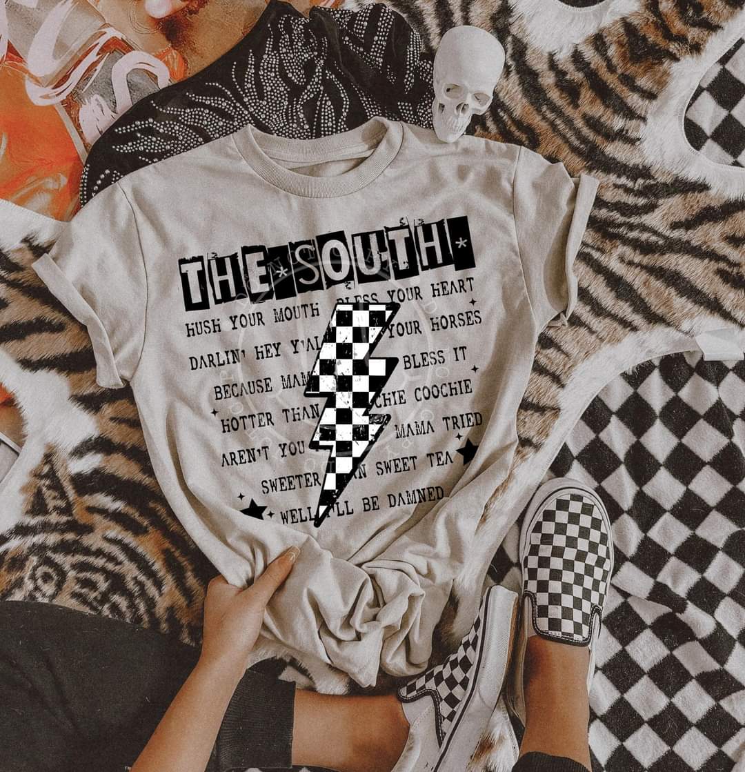 The South Lightning Bolt Checkered