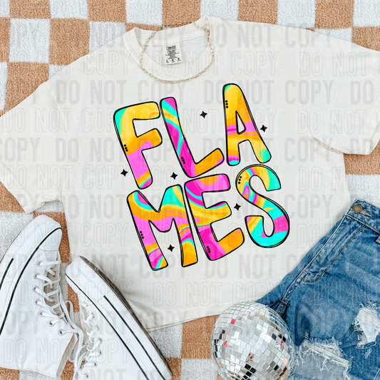 Flames (colorful)