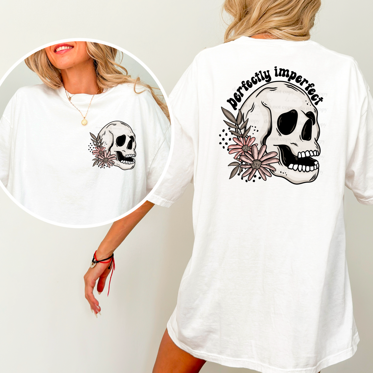 FLORAL SKULL