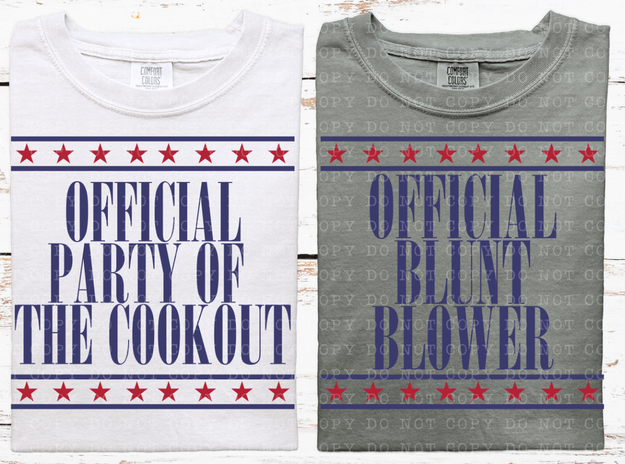 Official party of the cookout
