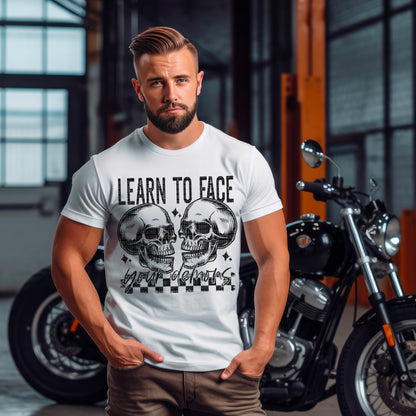 Learn To Face Your Demons - DTF Transfer