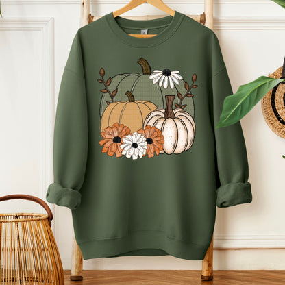 Fall Pumpkin Floral