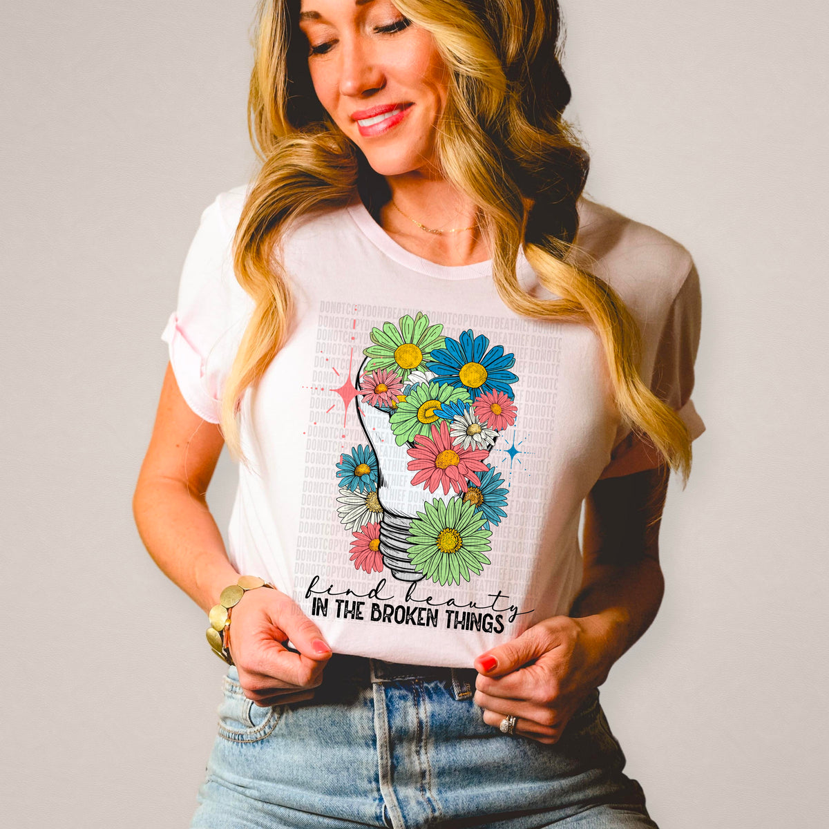Beauty In the Broken Things - DTF Print