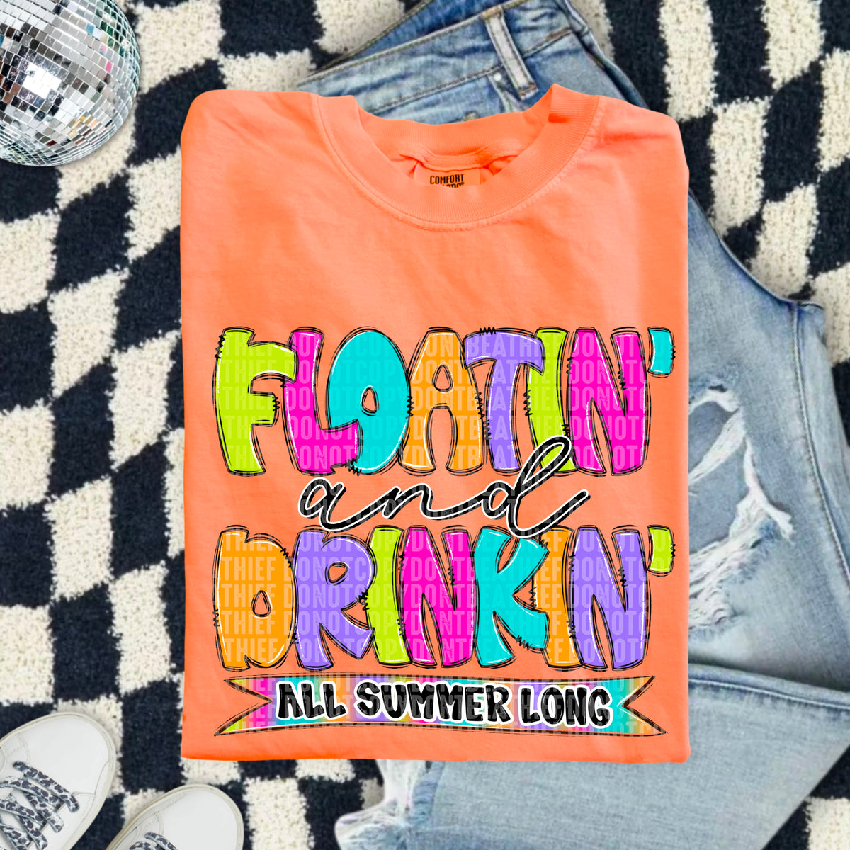 Floating and Drinkin All Summer Long