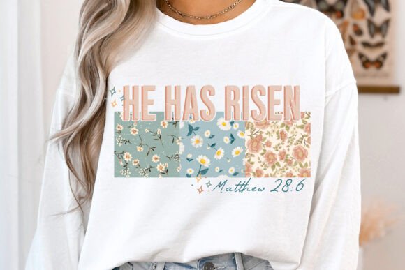 Floral Christian Easter Pathwork
