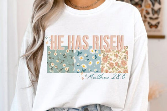 Floral Christian Easter Pathwork