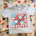 American Mini Stacked Flower - DTF Transfer