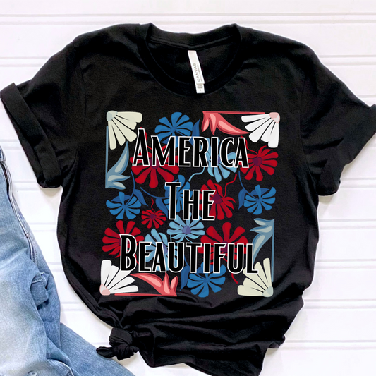 Floral America the Beautiful