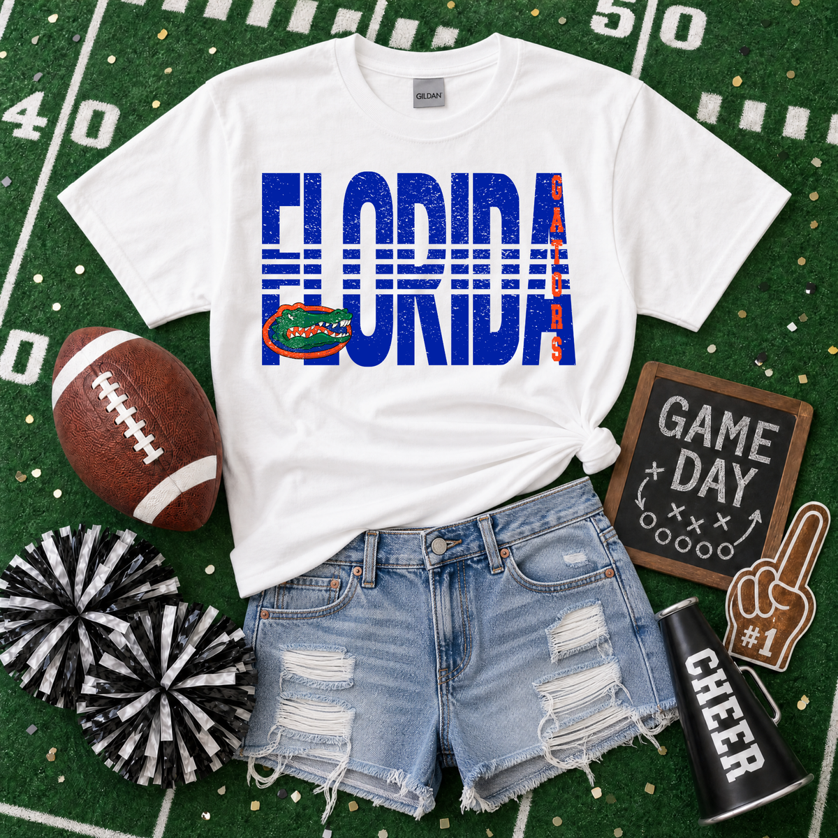 College Lined - Florida Gators
