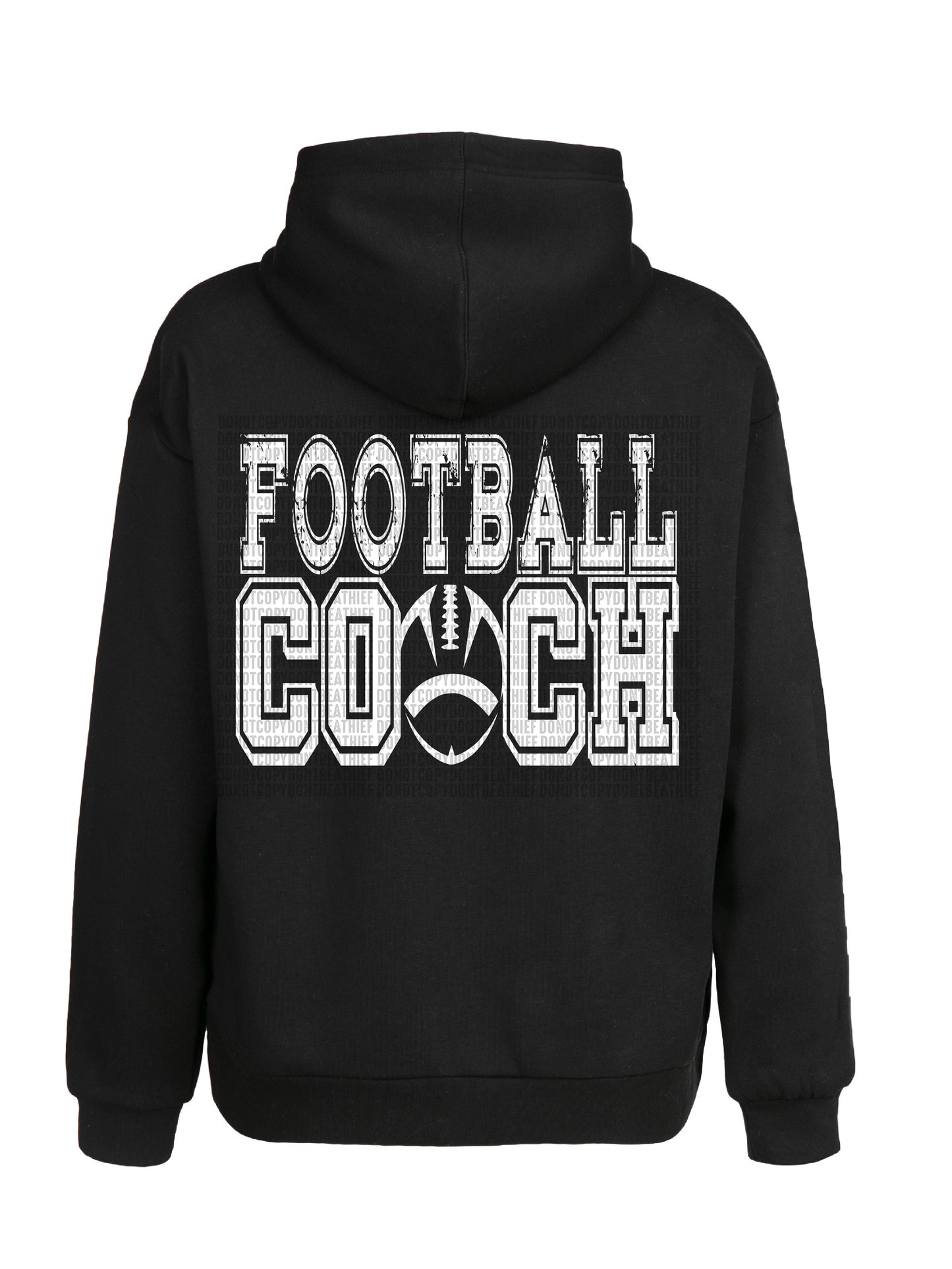 Football COACH (WHITE) - DTF Transfer