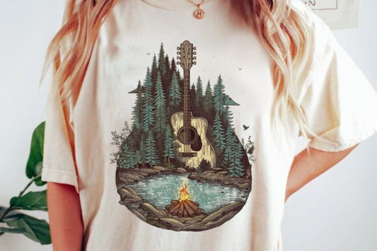 Forest Lake Camping Guitar