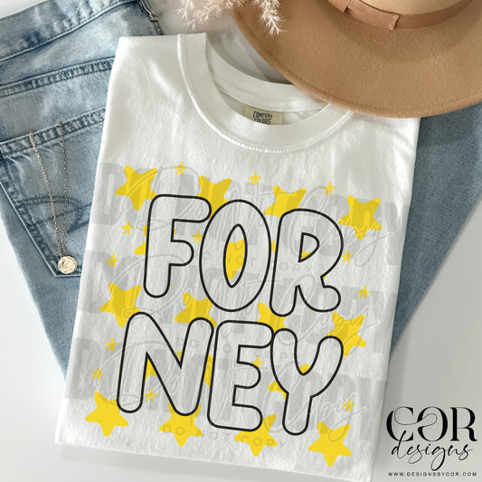 Forney Yellow Star