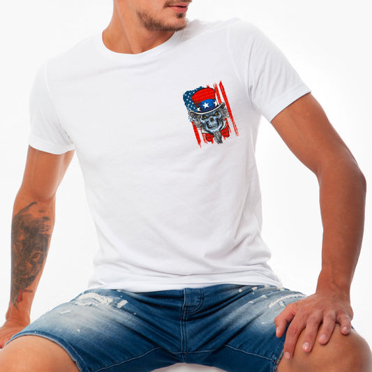 Freedom Is Never Free POCKET - DTF Transfer