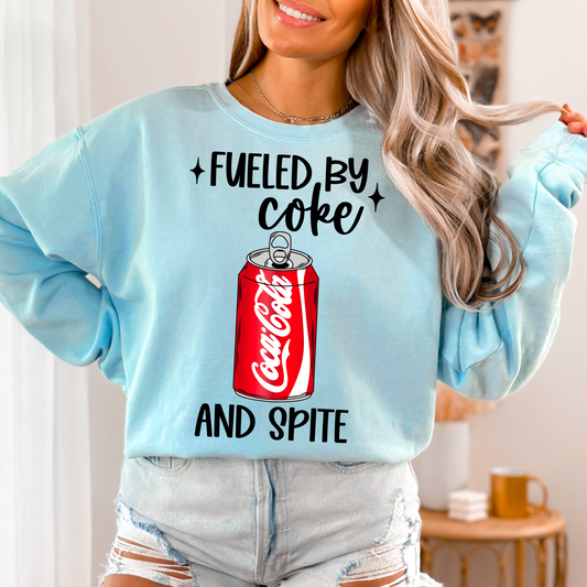 Fueled by coke and spite