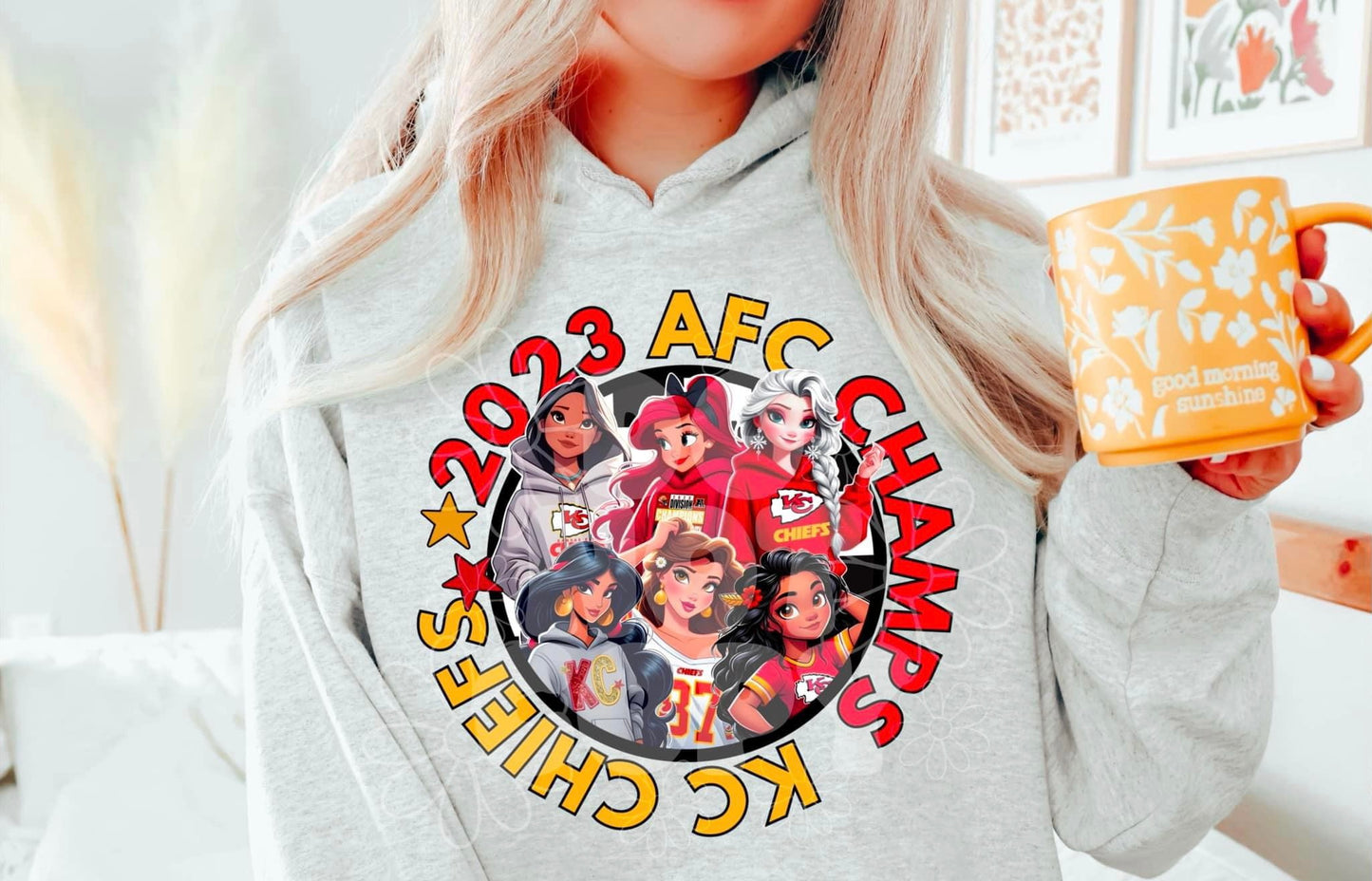 2023 AFC Champs KC Chiefs Princess