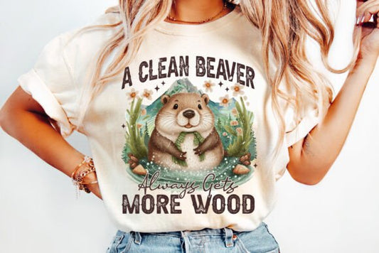 A Clean Beaver Always Gets More Wood