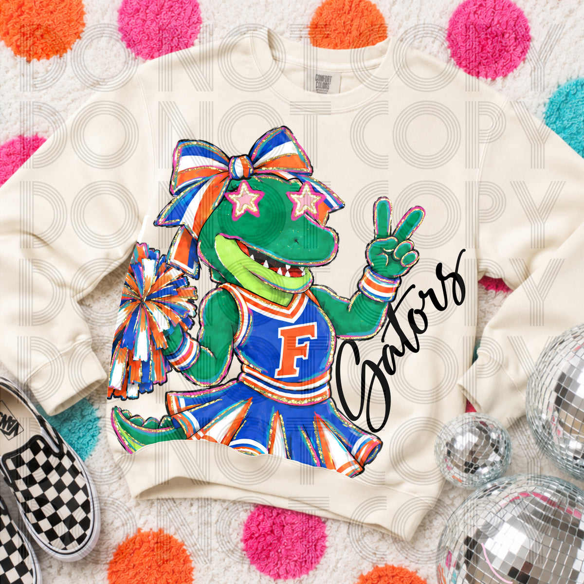 Cropped Delulu Cheerleader Gators
