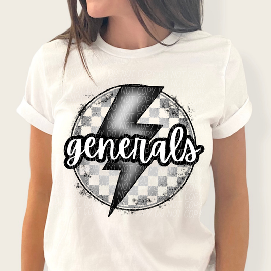 Generals Checkered Bolt