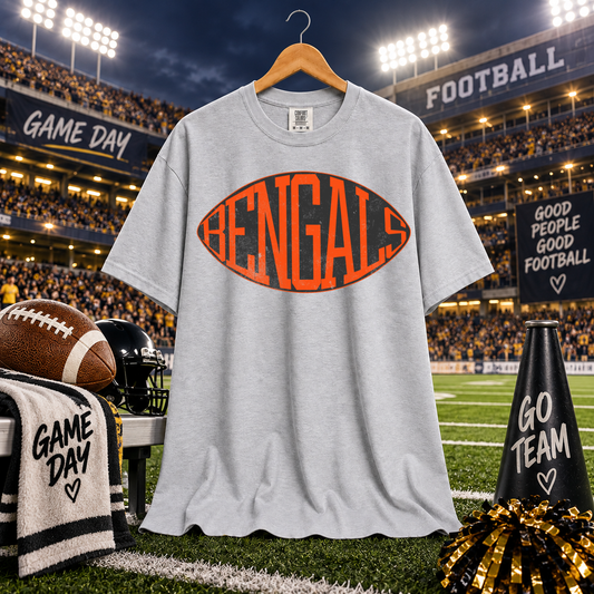 Football Typography Bengals