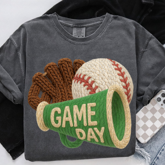 Yarn - Game Day Green Baseball