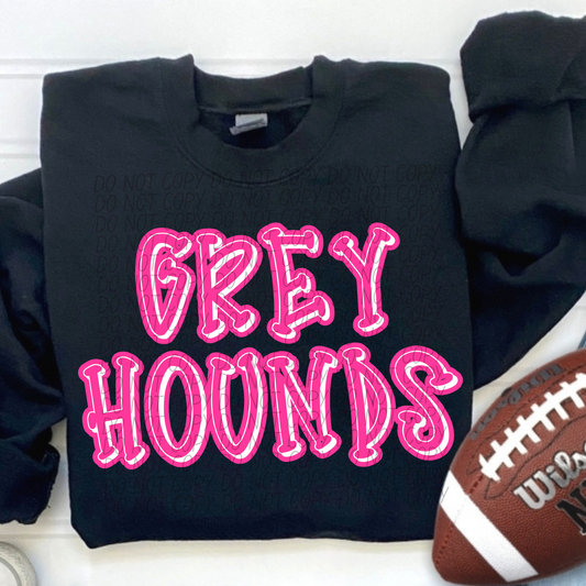 Greyhounds Pink