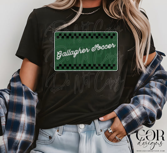 Gallagher Soccer (green)