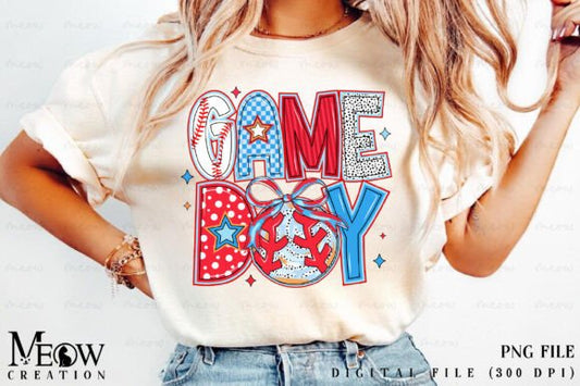Game Day Glitter Baseball