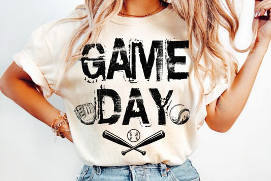 Game Day Baseball Bold