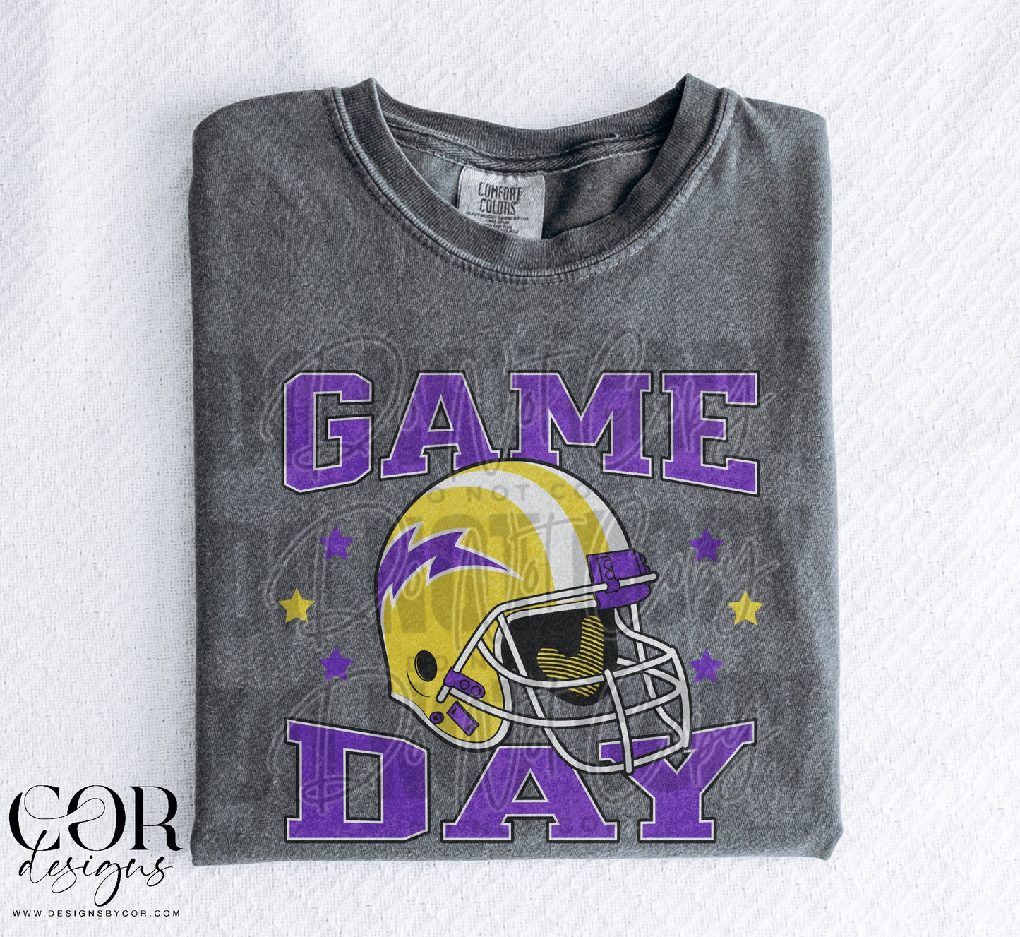 Game Day Football (Purple)
